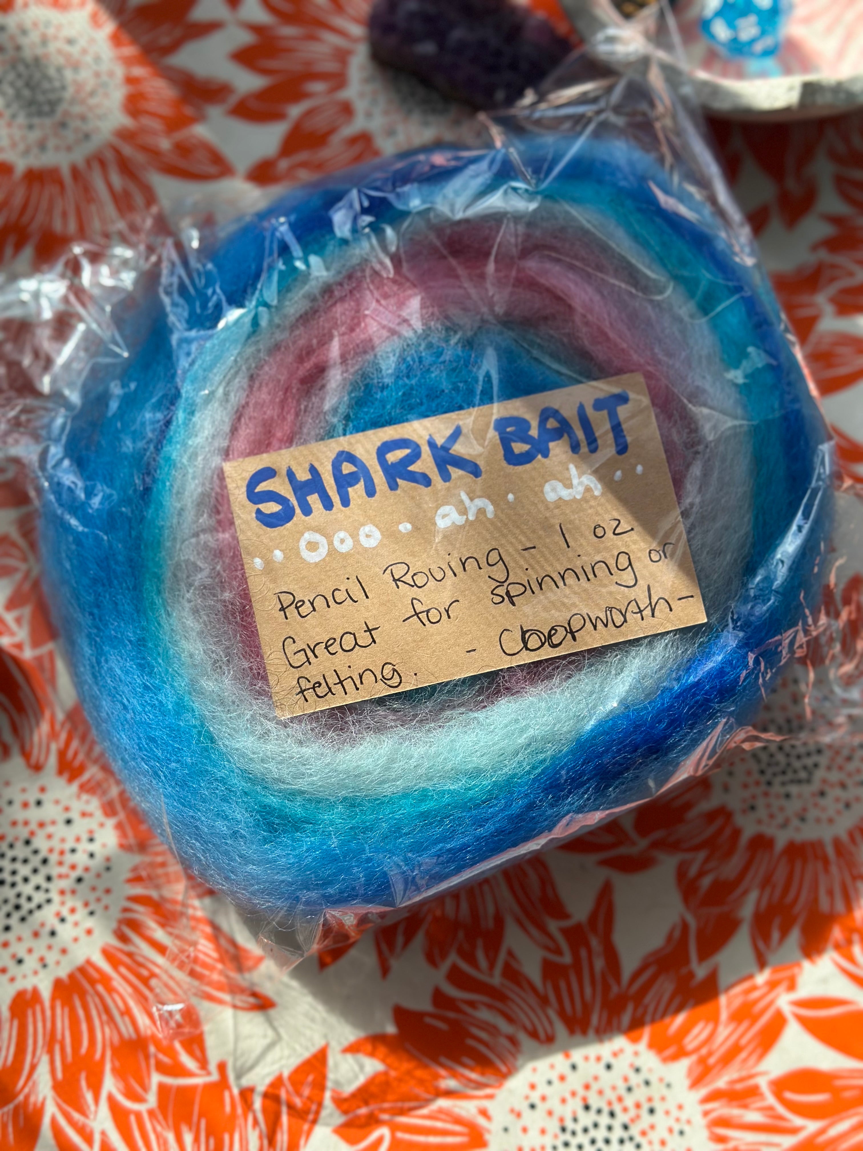 Shark Bait - Pencil Roving