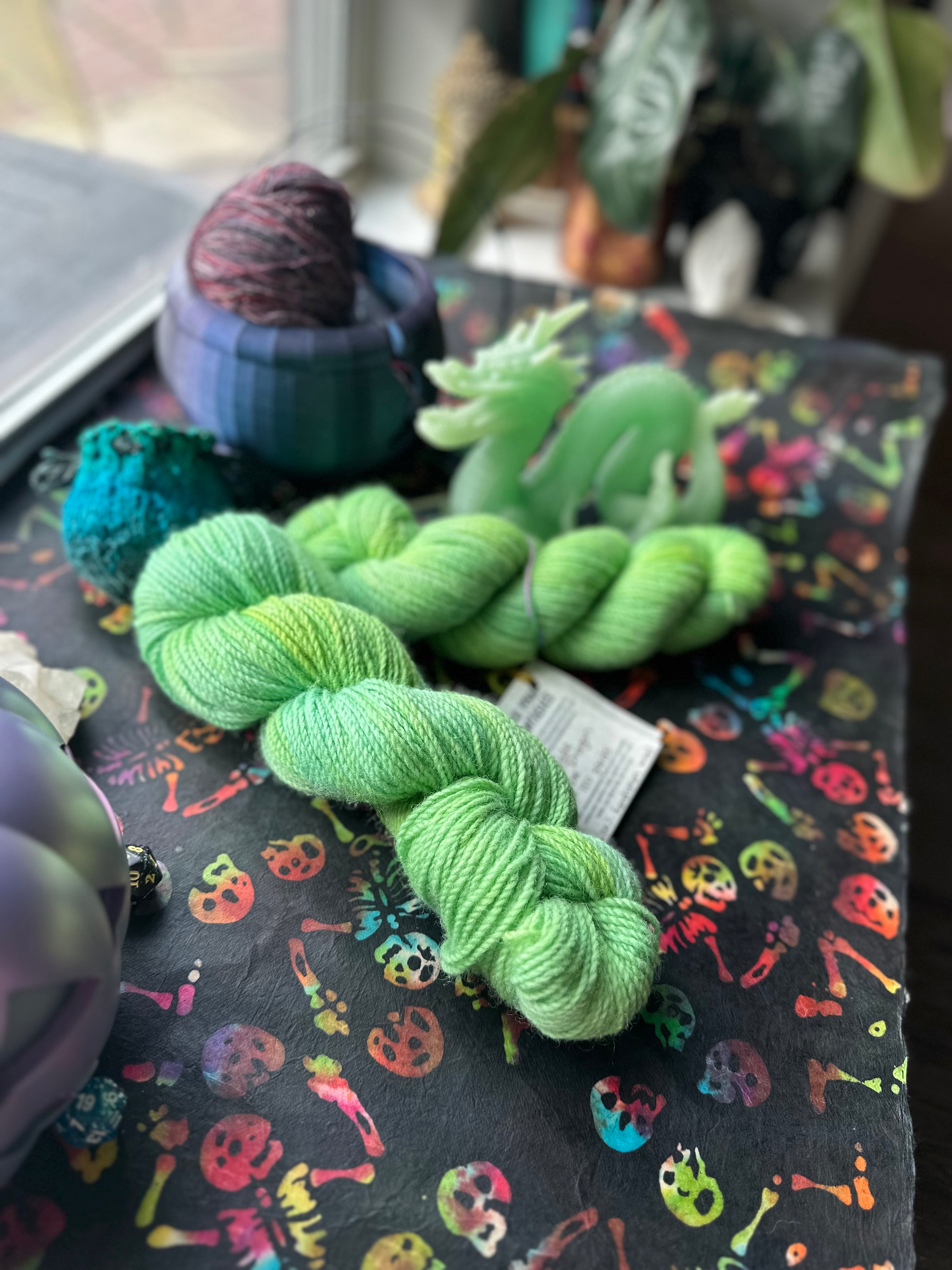 Jade Dragon - sport/dk weight