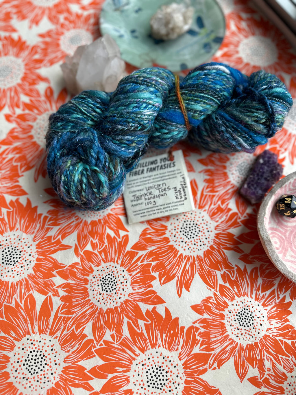 Handspun OOAK - Unicorn Twinkle Toes