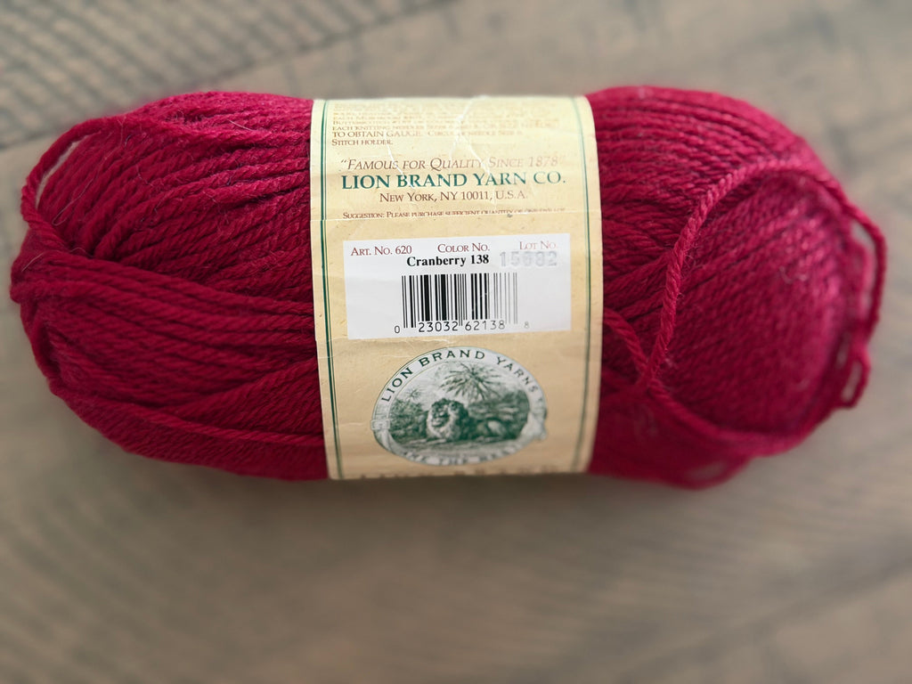 Wool Ease - Cranberry 1 + partial