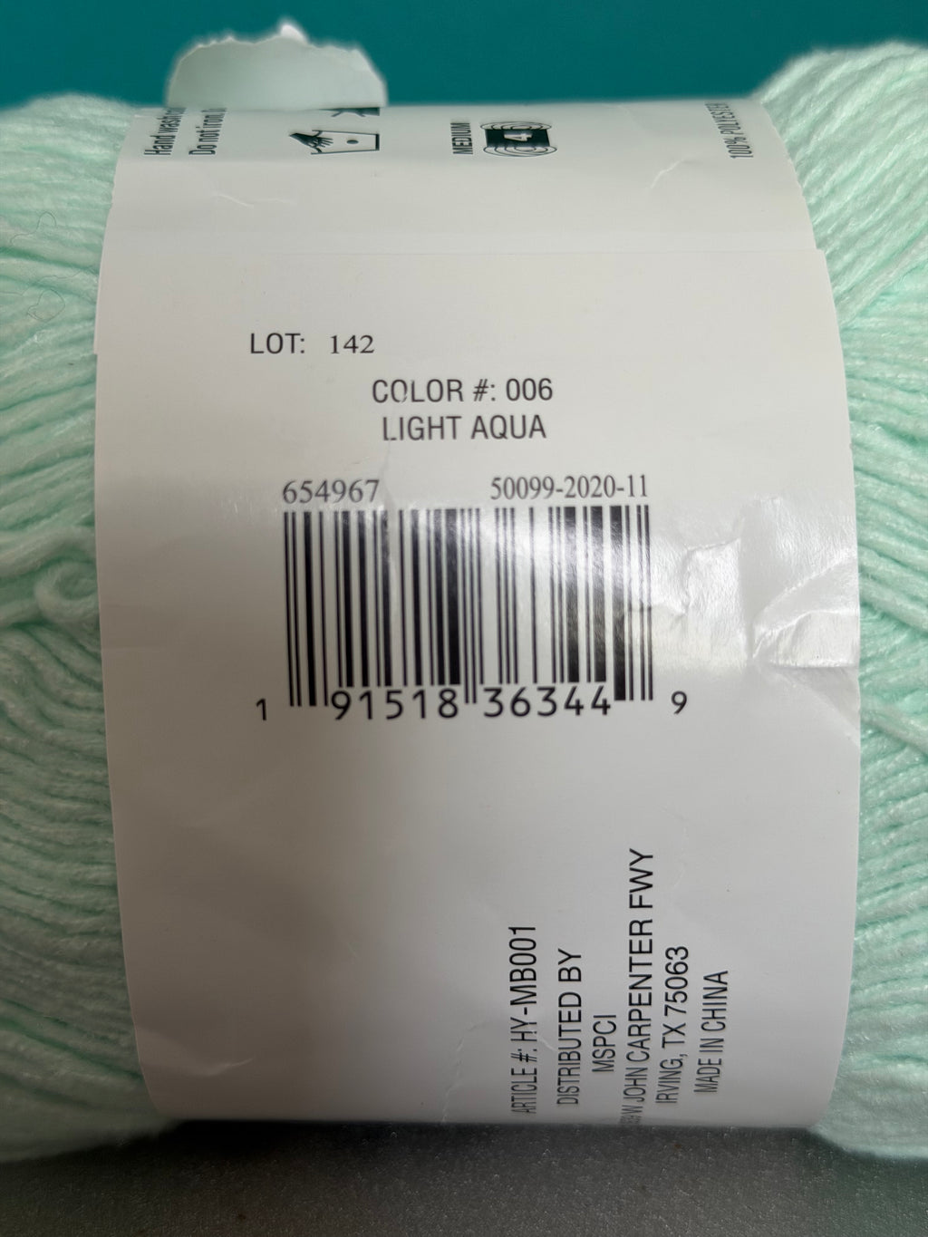 Destash - Loops and Threads - Rainbow Baby