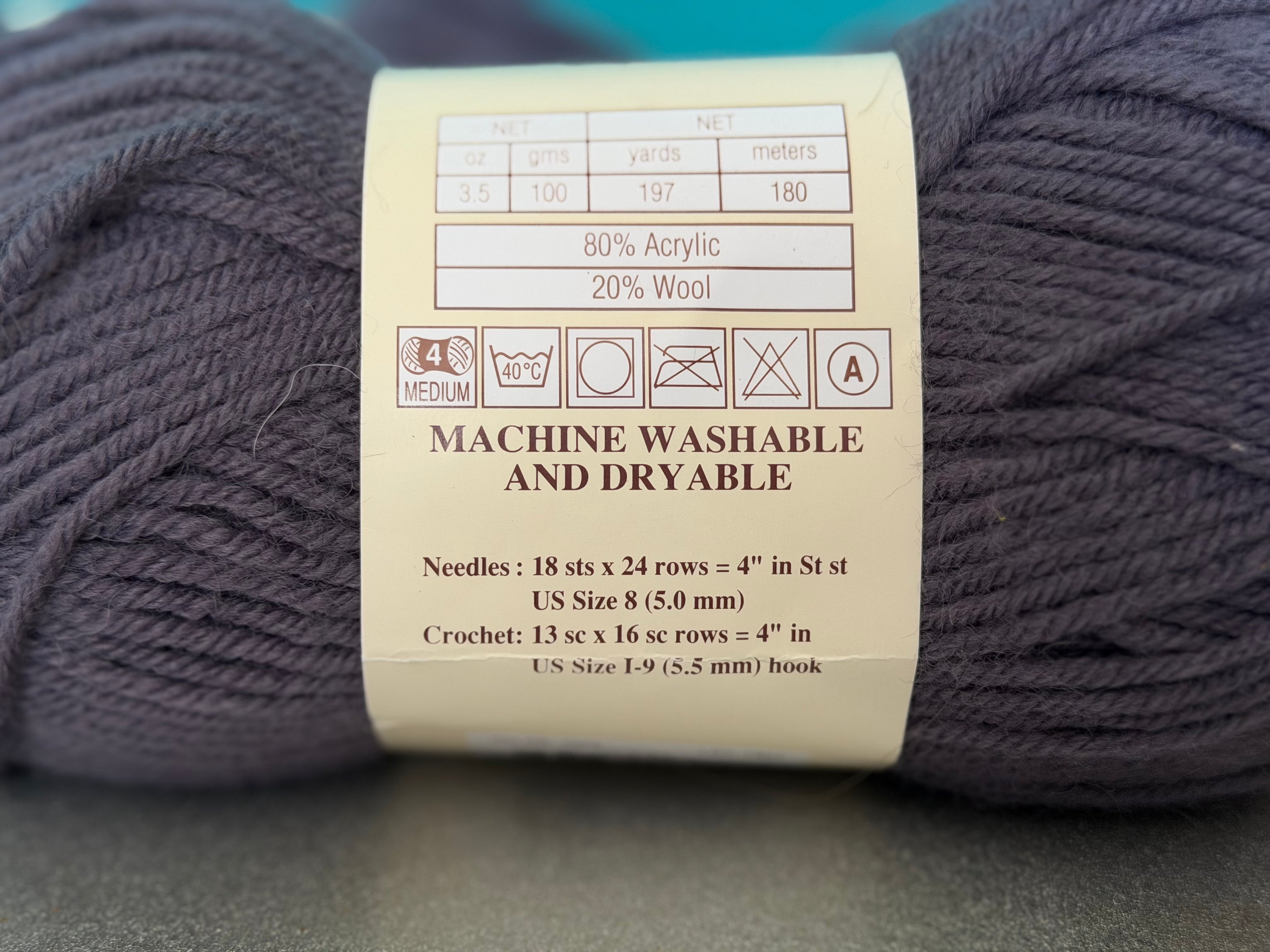 Destash - Universal Classic Worsted - Pewter