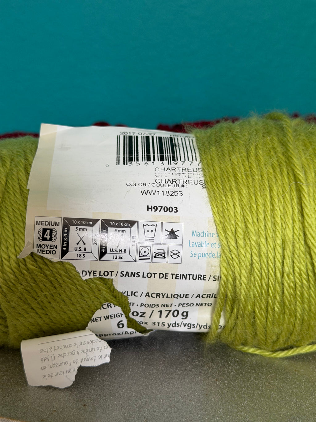 Destash - Caron Simply Soft + Yarn Bee Partial