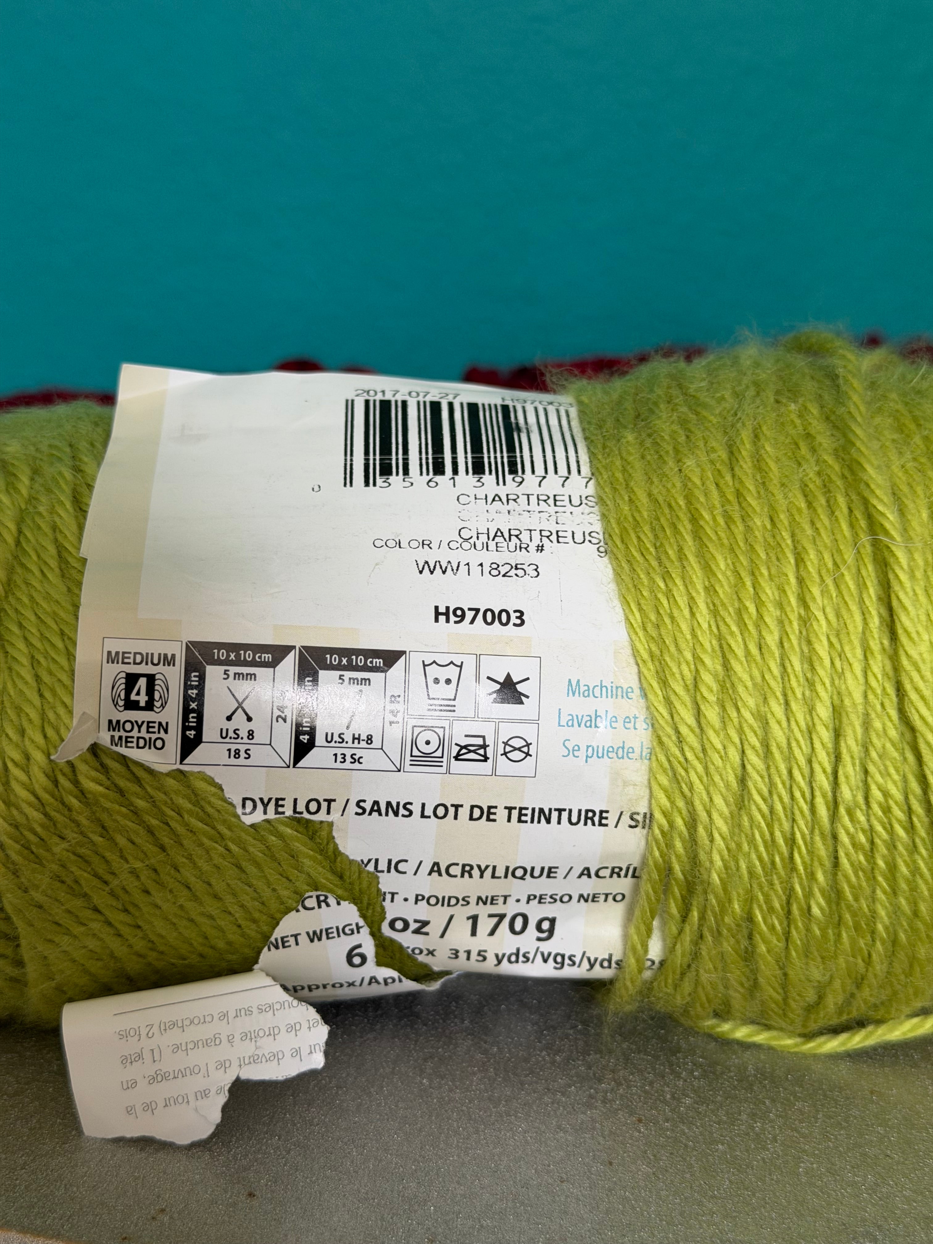 Destash - Caron Simply Soft + Yarn Bee Partial