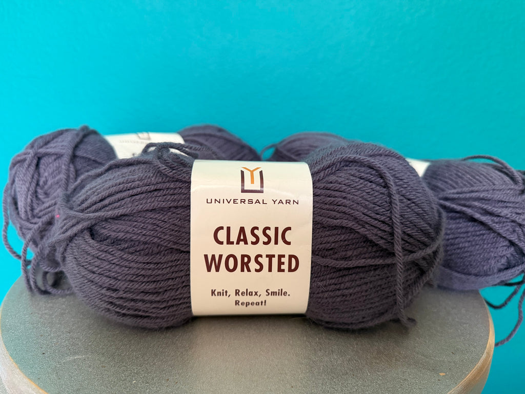 Destash - Universal Classic Worsted - Pewter