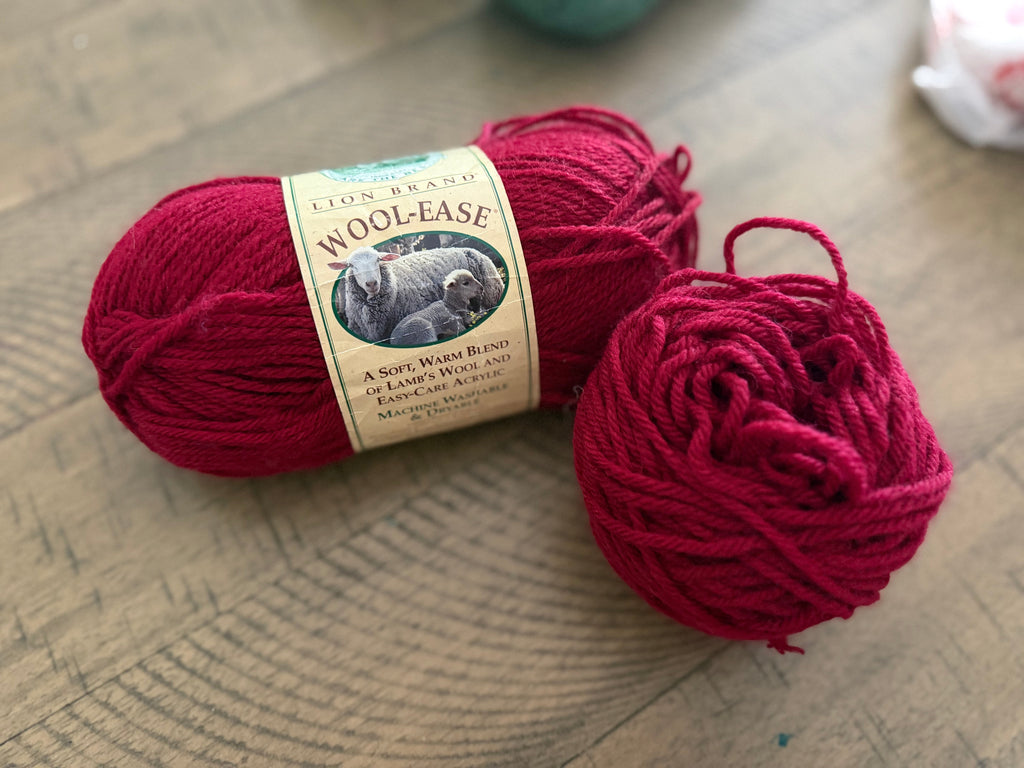 Wool Ease - Cranberry 1 + partial