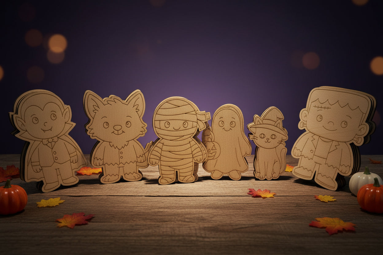 Spooky Friends - Paint Craft