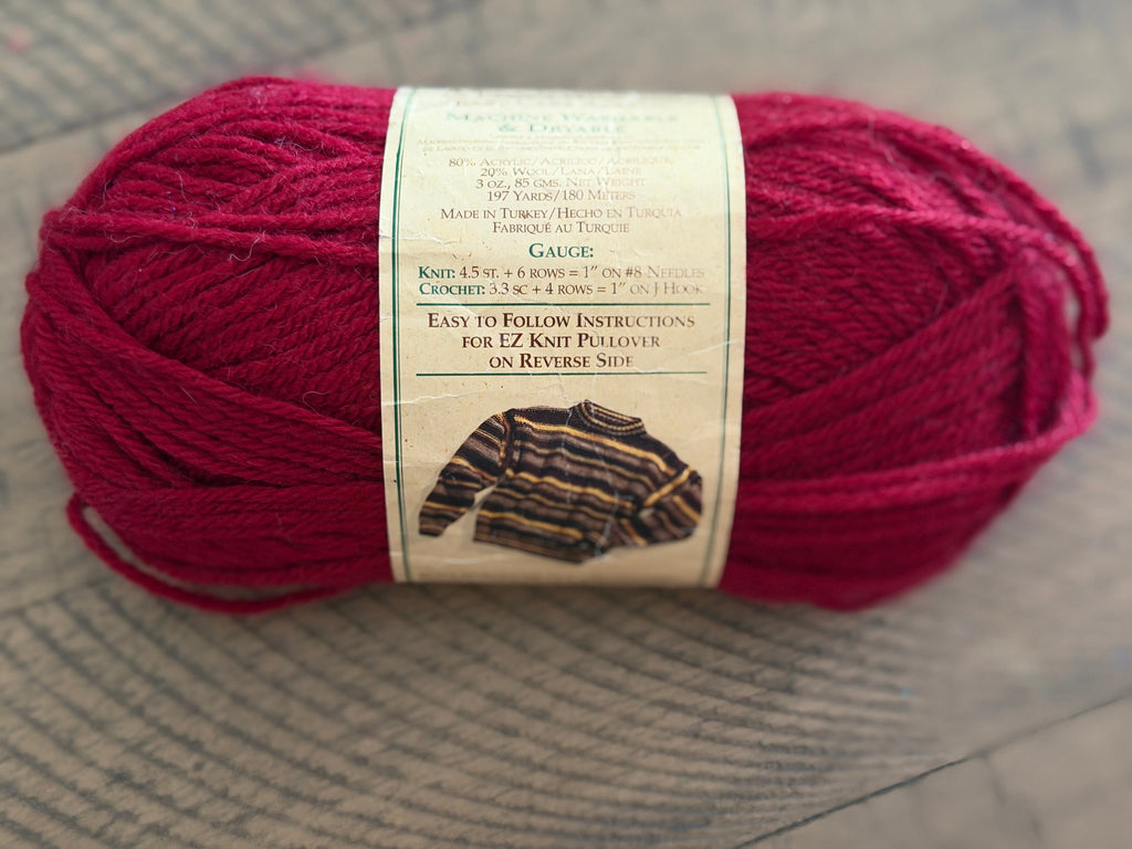 Wool Ease - Cranberry 1 + partial