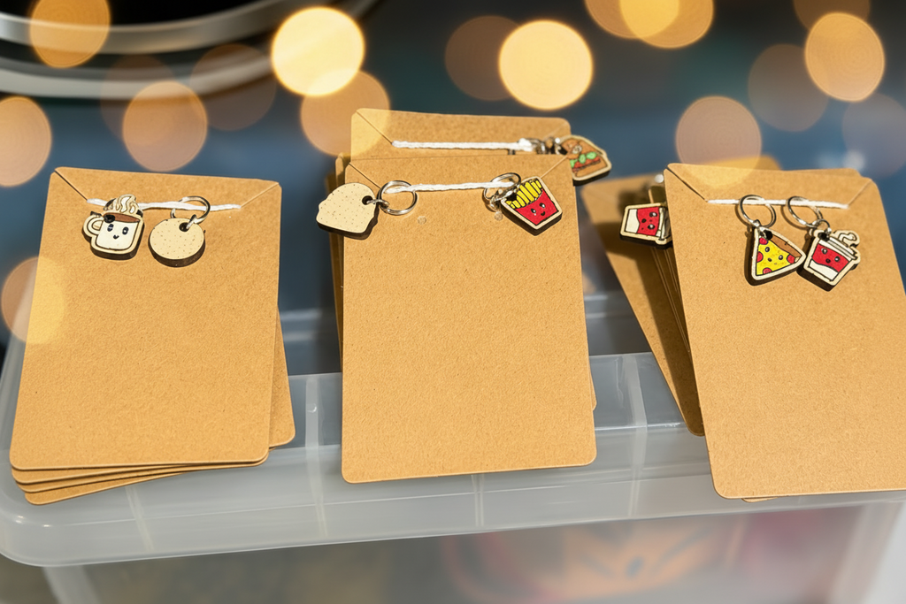 Hand Painted Stitch Markers