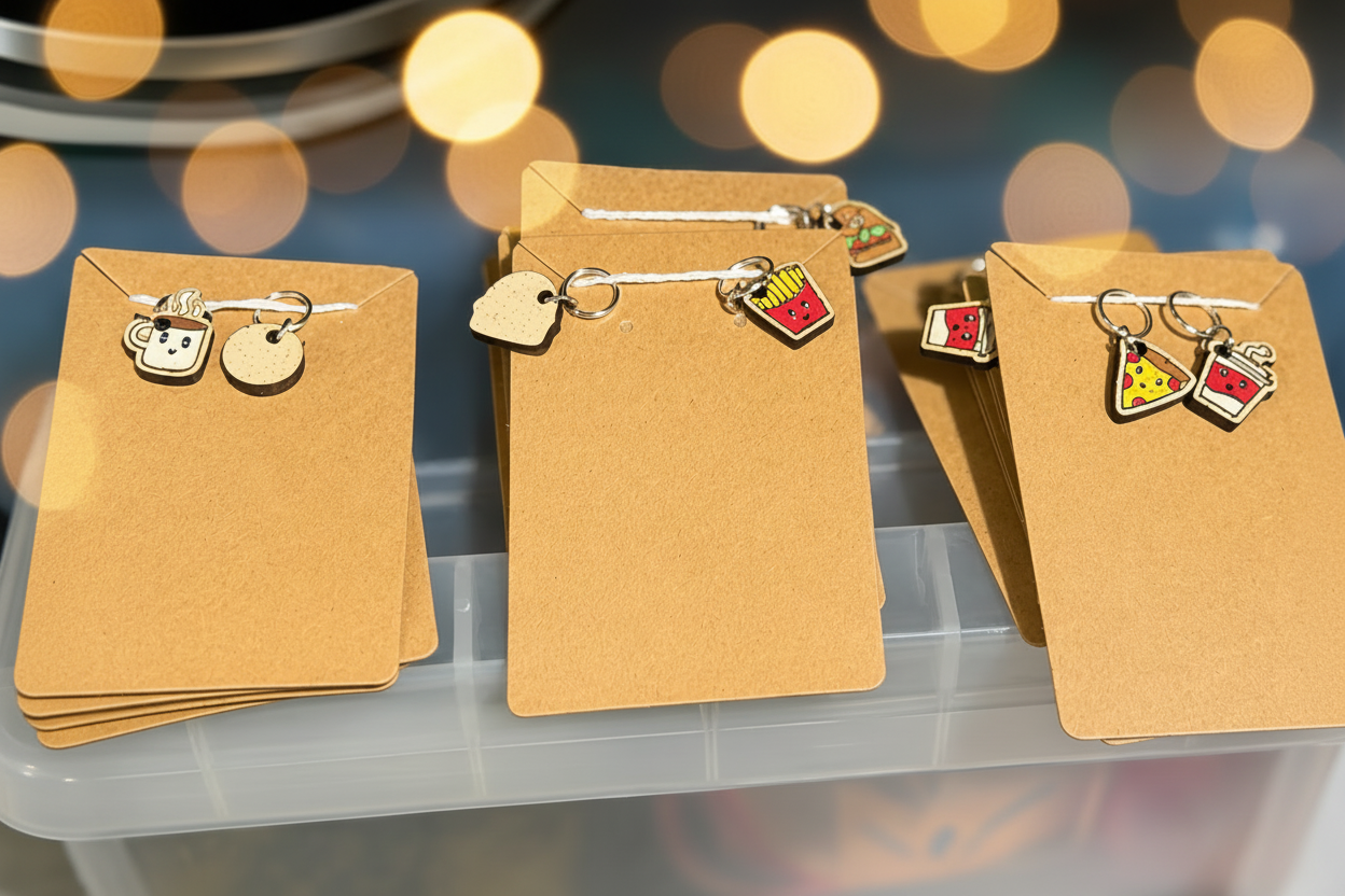 Hand Painted Stitch Markers